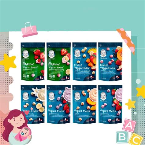 Mua Bánh ăn dặm cho bé sữa chua khô Gerber Yogurt Melts giá rẻ nhất ...