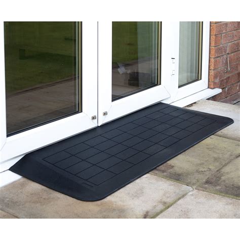 Rubber Threshold Ramps - 25mm high from Essential Aids