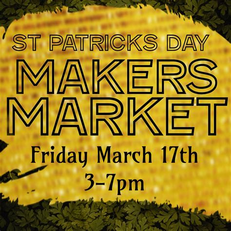 St Pattys Makers Market - French Broad River Brewery