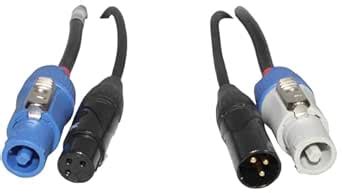 Prox XC-PWC14-DMX05 (6ft DMX + PowerCon Combo Cable) : Amazon.in ...