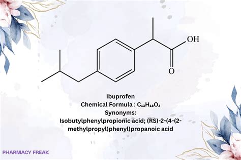 Ibuprofen Chemical Structure
