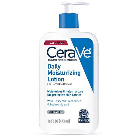 CeraVe Moisturizing Face and Body Lotion with Hyaluronic Acid for ...