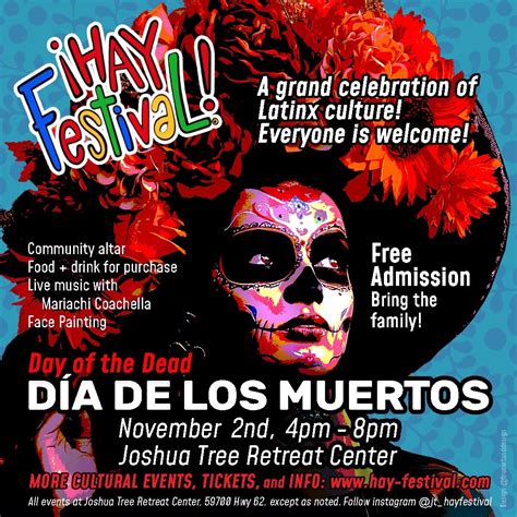 ¡Hay Festival! Día De Los Muertos Community Altar Celebration! FREE ...