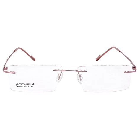 Buy Redex Titanium Glasses Frame, Rimless Frameless Optical Eyewear ...