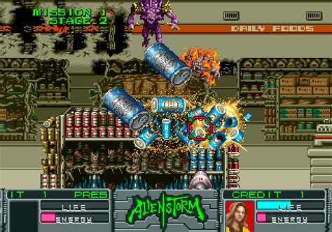 Image result for Alien Storm Arcade Gameplay