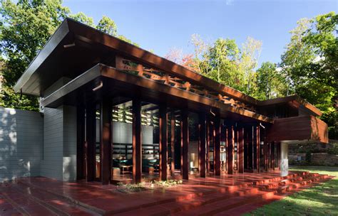 At Crystal Bridges Museum, Frank Lloyd Wright's Bachman-Wilson House ...