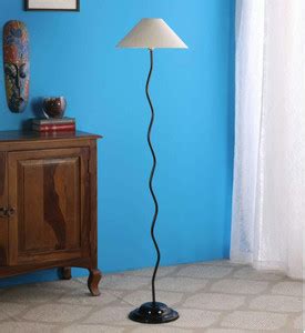 Tu Casa Jute Shade Floor lamp with Metal Base Table Lamp Price in India ...