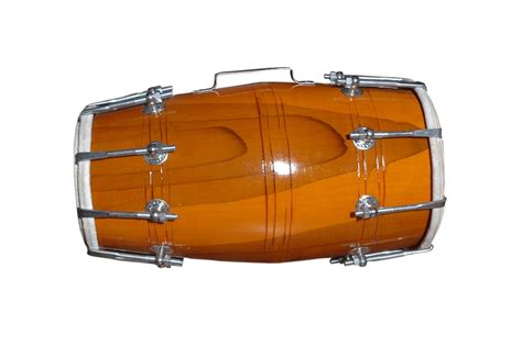 Handmade Wood Dholak Indian Folk Musical Instrument Drum Nuts N Bolt ...