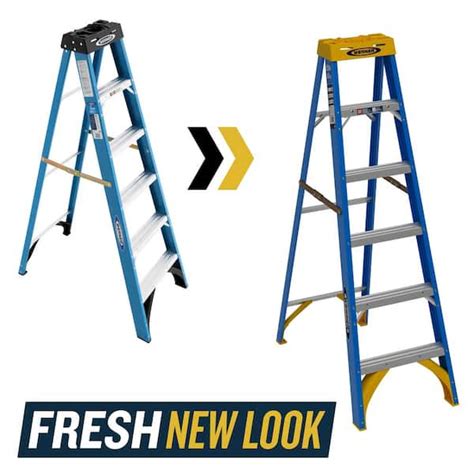 6 ft. Fiberglass Step Ladder with 250 lb. Load India | Ubuy