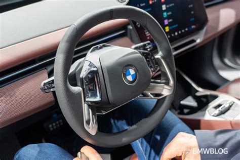 2026 BMW iX3 Photographed With New M Steering Wheel
