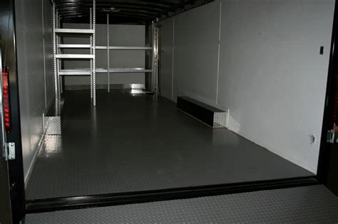 Trailer Flooring | Trailer, Enclosed trailer camper, Snowmobile trailers
