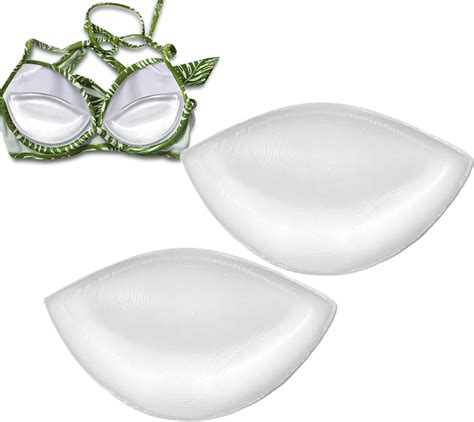 Wieysdoo Silicone Bra Insert Pads Chicken Fillet Bra Inserts, Push Up ...