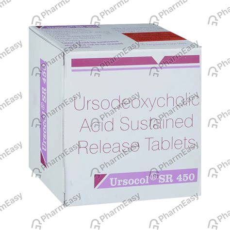 Ursocol Sr 450 MG Capsule (15): Uses, Side Effects, Price & Dosage ...