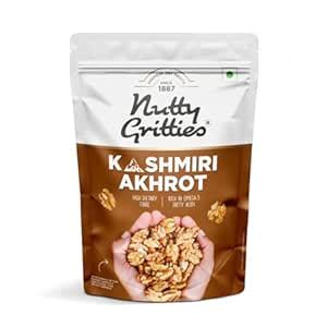 Nutty Gritties Kashmiri Akhrot 200g : Amazon.in: Grocery & Gourmet Foods