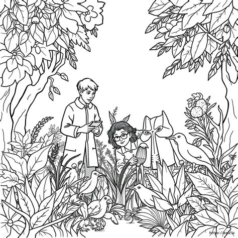 Ask A Biologist Coloring Page Answers