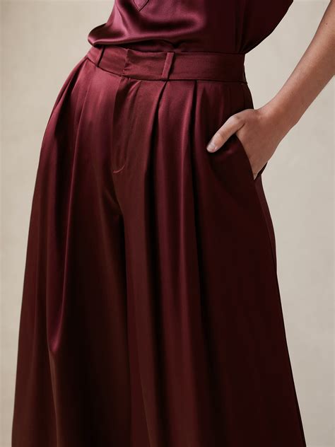 Belay Silk Pant | Banana Republic