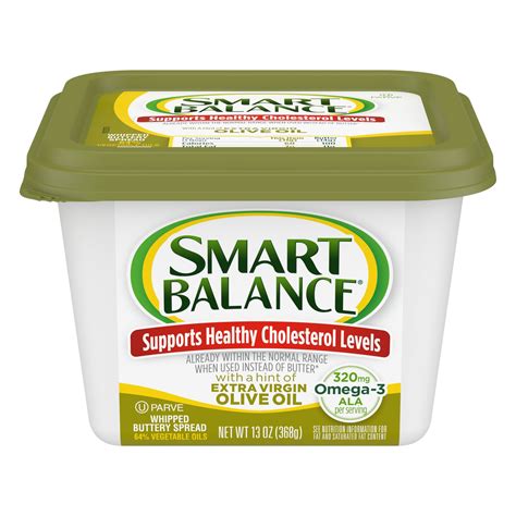 Smart Balance Butter Spread with Extra Virgin Olive Oil 13 oz Tub ...