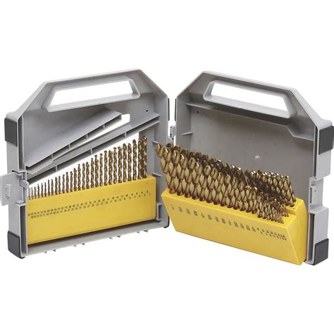 Klutch Titanium-Coated Drill Bit Set, 115-Pc. | Northern Tool