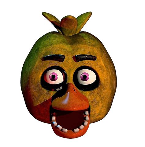 fnaf Chica head | Five nights at freddy's, Five night, Fnaf