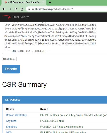 Image result for SSL Cert Decoder
