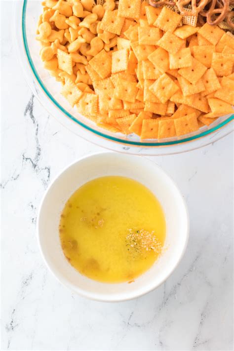 Easy Homemade Cheddar Chex Mix Recipe - Play Party Plan