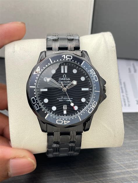 Omega Seamaster Black Dial Stainless steel – Watch Prestige