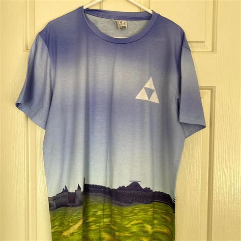 cool shirtz vintage hyrule field all over print... - Depop