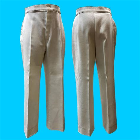 JCPenney Women's White Trousers | Depop