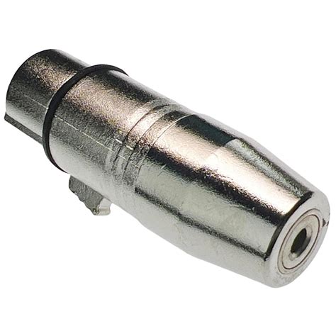 CESS XLR Female to 3.5mm Balanced TRS Female Microphone Adapter (1 Pack ...