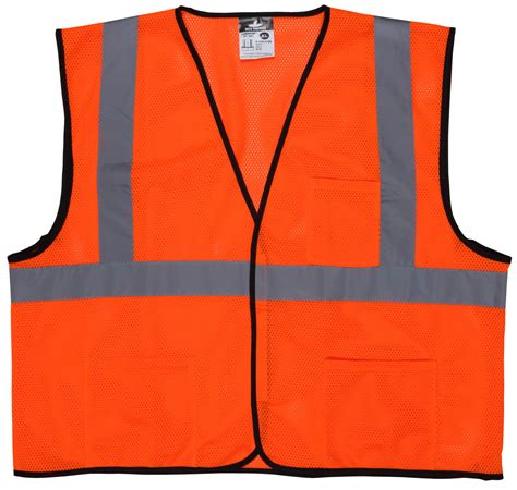 VCL2MO - Hi Vis Reflective Orange Safety Vest – MCR Safety's Buy & Try