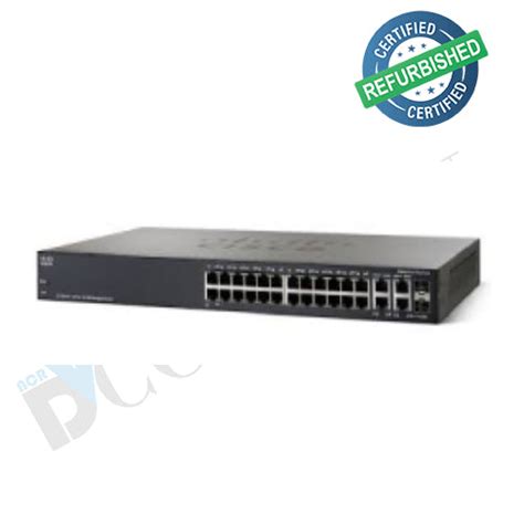Buy Refurbished Cisco SRW224G4-K9-EU Managed Switch at DVCOMM – Oshora