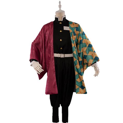 Buy PUYYDS UWOWO Demon Slayer: Kimetsu no Yaiba Giyuu Tomioka Cosplay ...