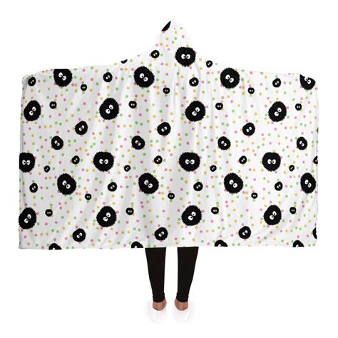 Studio Ghibli Soot Sprites Hooded Blankets - Ghibli Merch Store ...