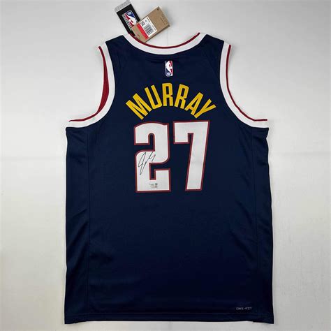 Autographed/Signed Jamal Murray Denver Nuggets Blue Authentic Swingman ...