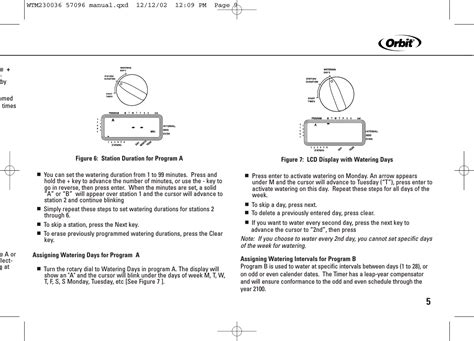 Image result for Orbit Timer Programming Manual