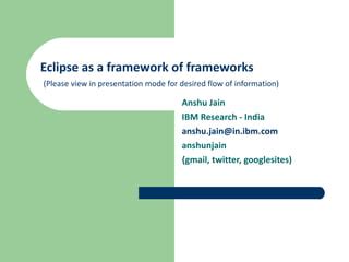 Image result for Eclipse Framework