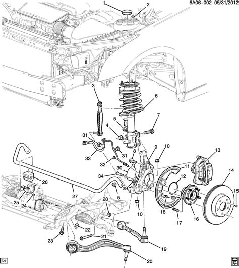 Illustrated Breakdown of 2012 Cadillac CTS Components