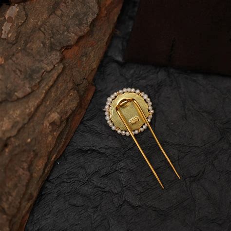 Ditya Silver Hair Pin