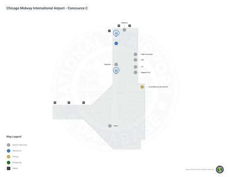 Chicago Midway Airport (MDW) | Terminal maps | Airport guide