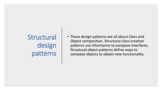 Image result for Non Structural Design Patterns