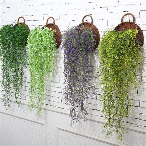 Hanging Plants Outdoor Wall at Bryan Hanes blog