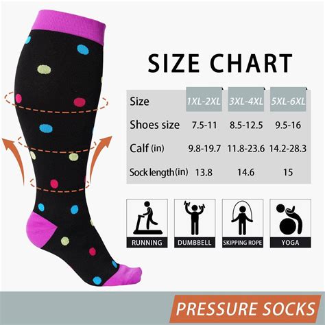 Plus Size Compression Socks for Wide Calf | Moon Wood
