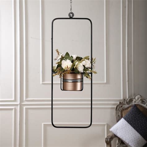 Metal Copper Hanging Planter – The Decor Mart