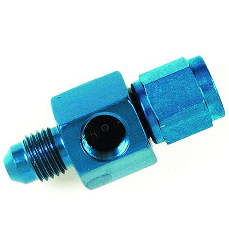Speedfx GAUGE ADAPTER Pressure Gauge Port Fitting Straight 4AN x 18 ...
