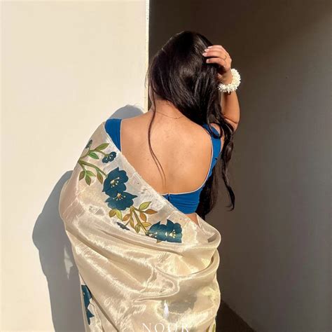hand painted sarees – Noor by Hansa