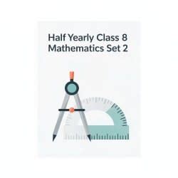 CBSE Class 8 Half Yearly Set 2 2026 PDF Download
