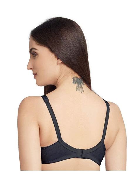 Daisy Dee Black Non Padded Non Wired Full Coverage Bra NGLREA -Black ...