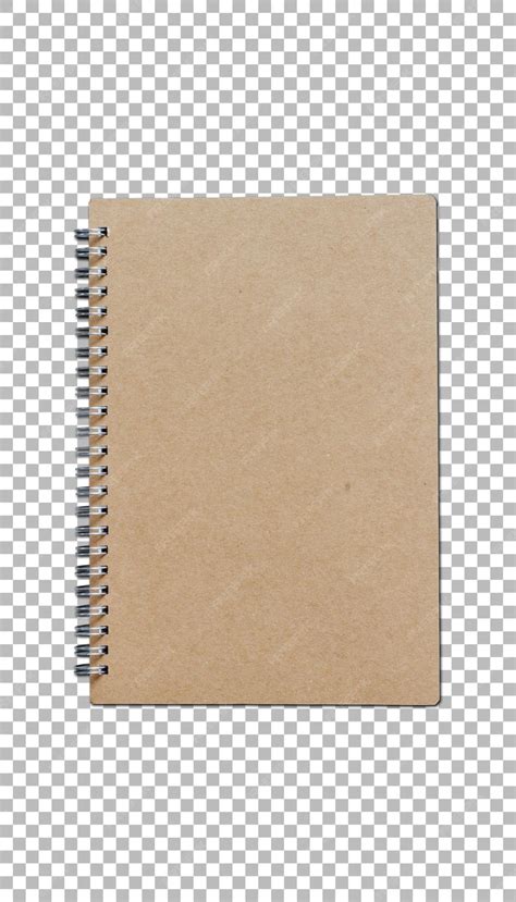 Premium PSD | Blank vintage paper notebook fit for your project