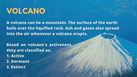 All about volcano facts for children | PDF