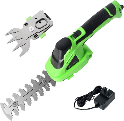 Amazon.com : Evcitn Cordless Hedge Trimmer Electric Hand Held Grass ...